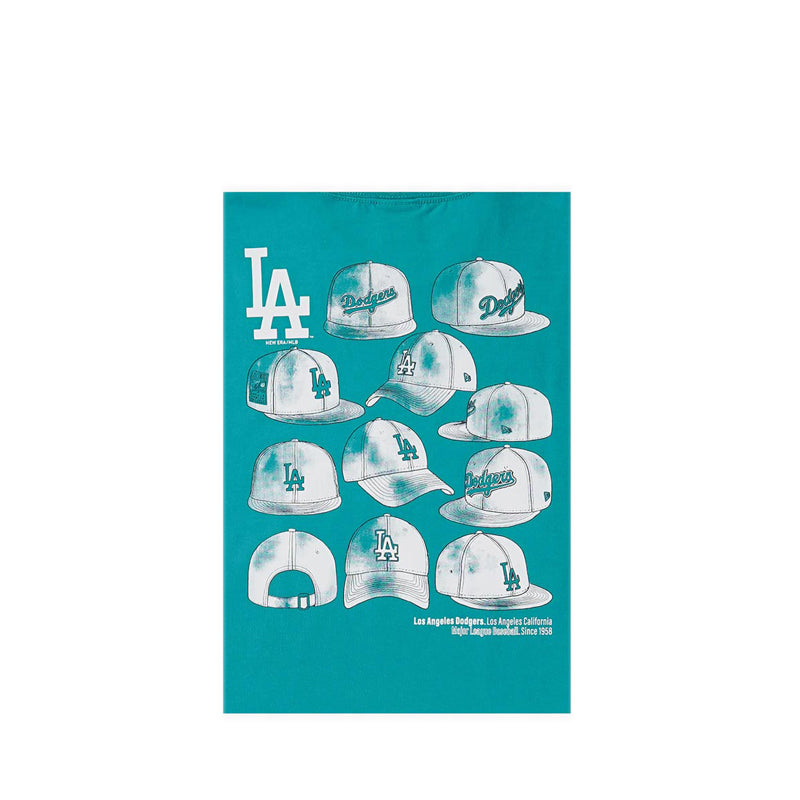 Ss Tee Cap Graphic Los Angeles Dodgers Men's T-Shirt - Northwest Green