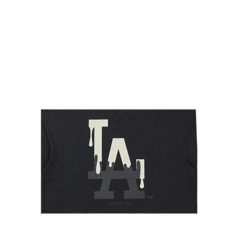 Oversized Ss Tee Glow In The Dark Los Angeles Dodgers Men's T-Shirt - Black