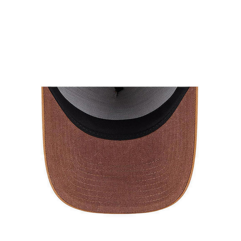 9FORTY A-Frame Washed Canvas Bronze Chicago White Sox Unisex Caps - Light Bronze