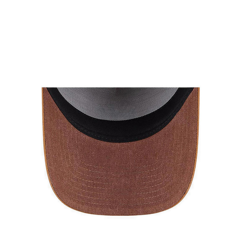 9FORTY A-Frame Washed Canvas Bronze New York Yankees Unisex Caps - Light Bronze