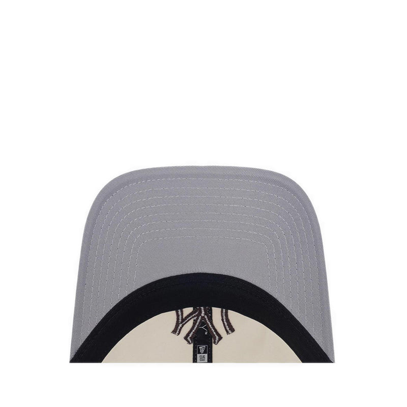 9TWENTY New York Yankees Chrome Wood Men's Caps - Chrome White