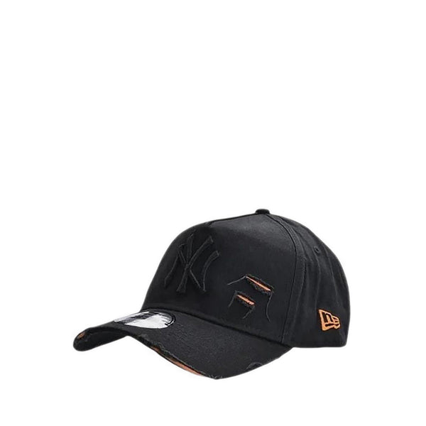 9FORTY A-Frame Ny Yankee Cotton Damage Men's Cap - Black