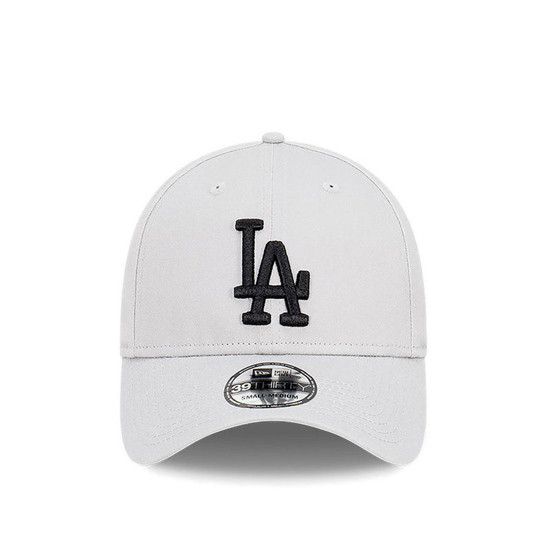 39THIRTY Los Angeles Dodgers Grey Black Men's Caps - Gray