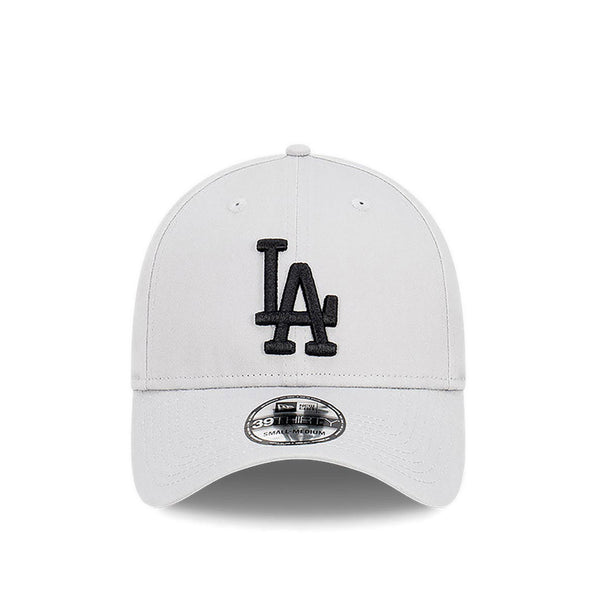 39THIRTY Los Angeles Dodgers Grey Black Men's Caps - Gray