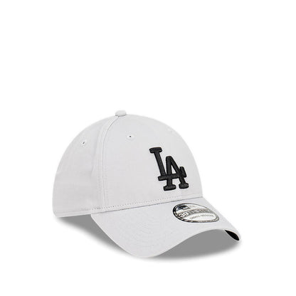 39THIRTY Los Angeles Dodgers Grey Black Men's Caps - Gray