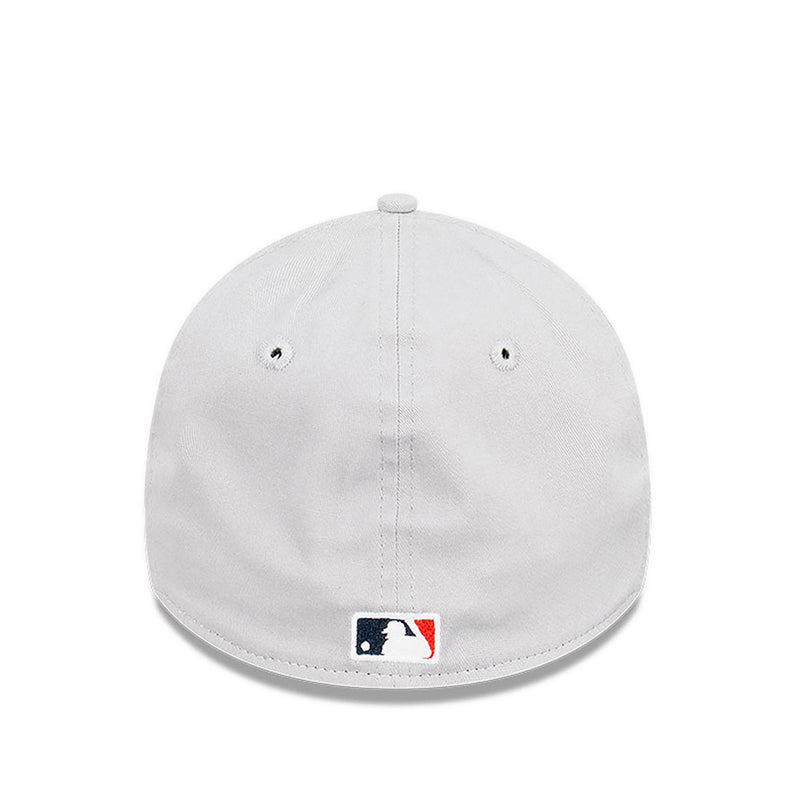 39THIRTY Los Angeles Dodgers Grey Black Men's Caps - Gray