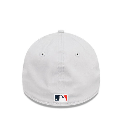 39THIRTY Los Angeles Dodgers Grey Black Men's Caps - Gray