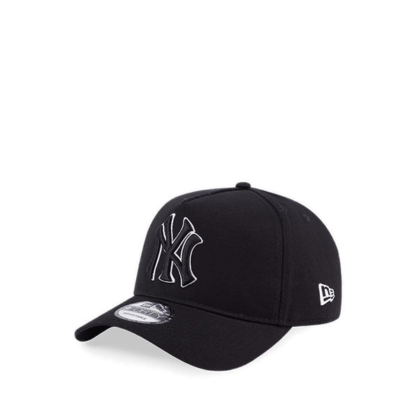 9FORTY A-Frame Stencil New York Yankees Black Men's Caps - Black