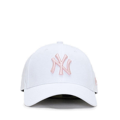9FORTY Embroidery Logo New York Yankees White Men's Caps - White