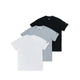 Ss Tee Cool Era 3Pcs Pack Men's T-Shirt - Black/White/Grey