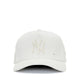 9FORTY A-Frame Damage Matt Badge New York Yankees Unisex Caps - Chrome White