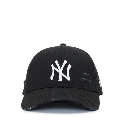 9FORTY Cotton Damage Wht Metal Badge New York Yankees Men's Caps - Black