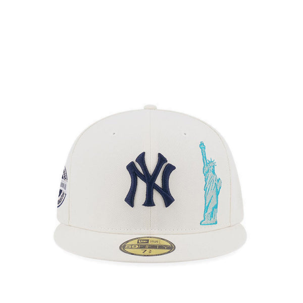 59FIFTY Pack - Mlb City New York Yankees Men's Caps - Chrome White