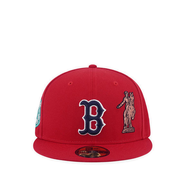 59FIFTY Pack - Mlb City Boston Red Sox Men's Caps - Scarlet