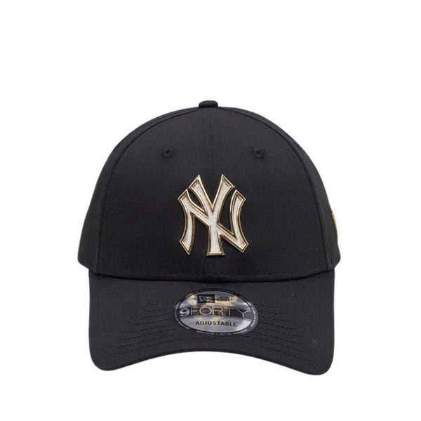 9FORTY P2 Metal Badge New York Yankees Men's Caps - Black