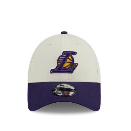 9FORTY League Mix Game Day Los Angeles Lakers Men's Caps - Chrome White