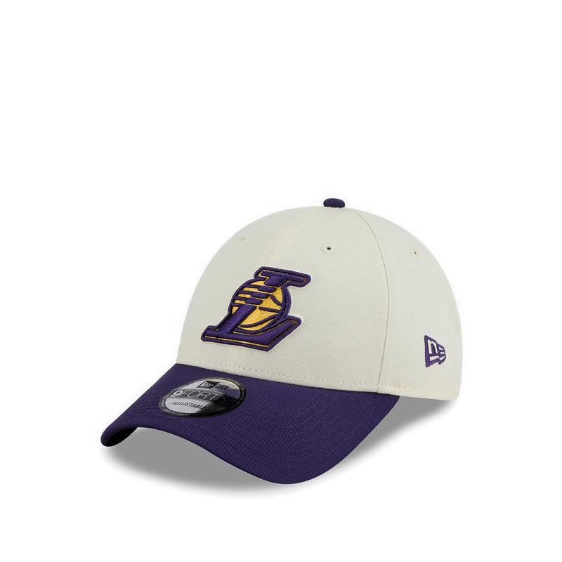 9FORTY League Mix Game Day Los Angeles Lakers Men's Caps - Chrome White