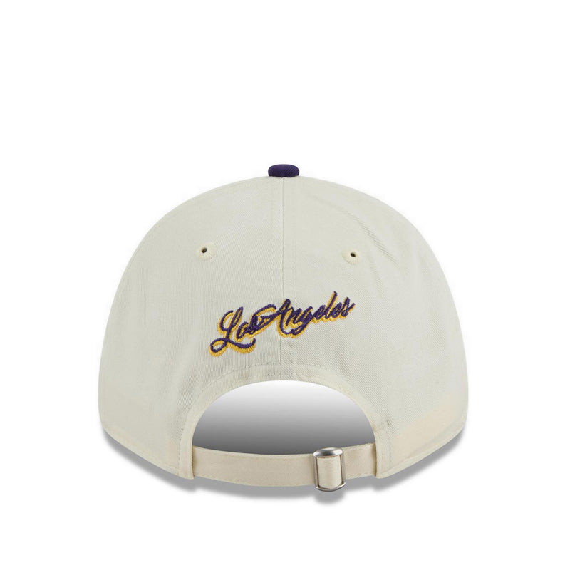 9FORTY League Mix Game Day Los Angeles Lakers Men's Caps - Chrome White