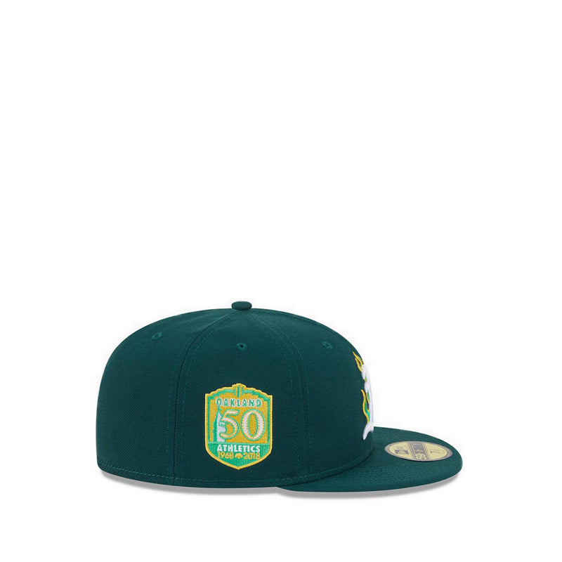 59FIFTY Pack - Fire Oakland Athletics Men's Caps - Dark Green
