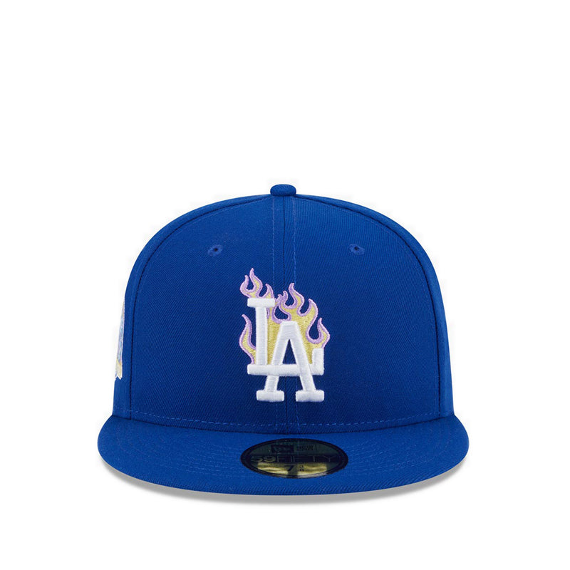 59FIFTY Pack - Fire Los Angeles Dodgers Men's Caps - Dark Royal