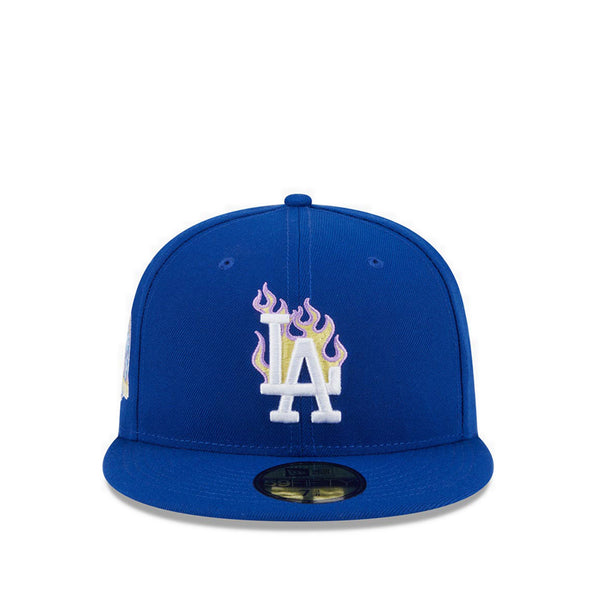 59FIFTY Pack - Fire Los Angeles Dodgers Men's Caps - Dark Royal