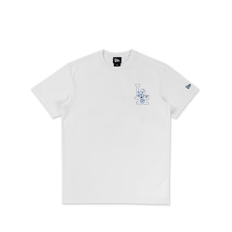 Ss Tee Graphic Pack May Los Angeles Dodgers Men's T-Shirt - White