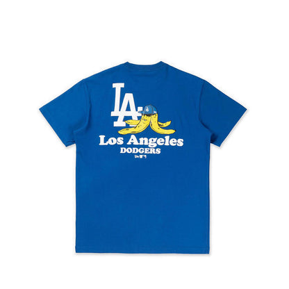 Ss Tee Banana Graphic Los Angeles Dodgers Men's T-Shirt - Dark Royal