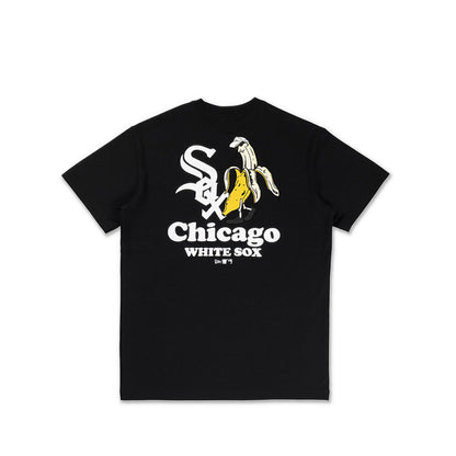 Ss Tee Banana Graphic Chicago White Sox Men's T-Shirt - Ceblack