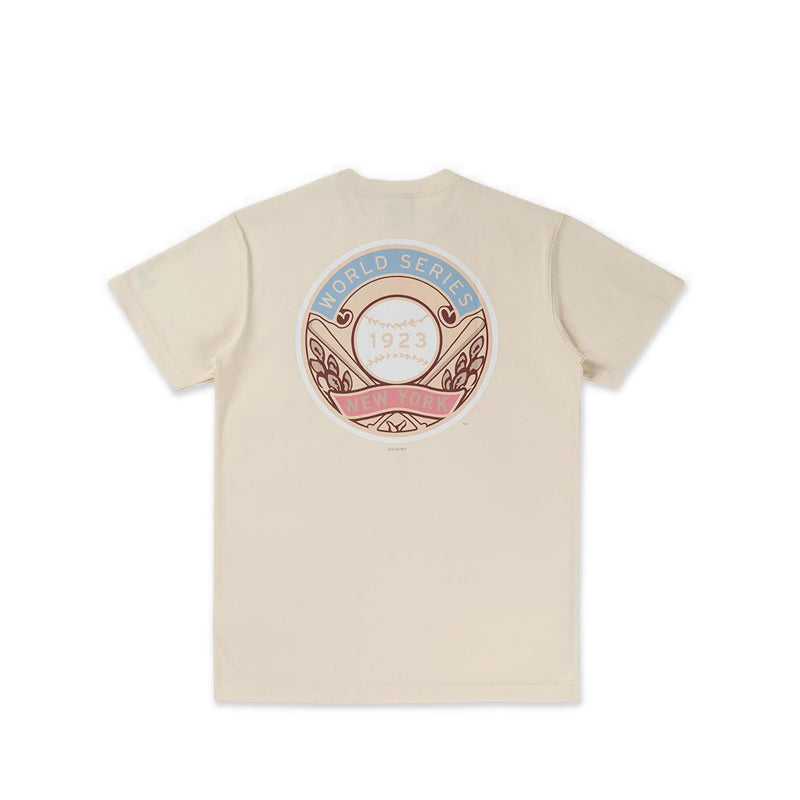 Ss Tee 59FIFTY Pack Stripes New York Yankeesco Men's T-Shirt - Chrome White