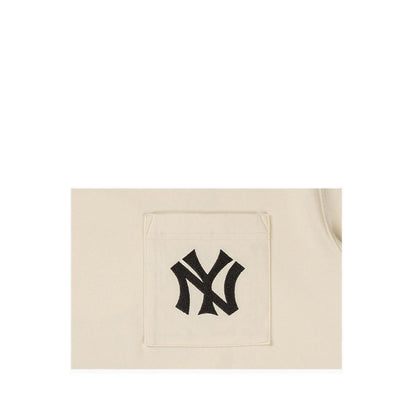 Ss Tee 59FIFTY Pack Stripes New York Yankeesco Men's T-Shirt - Chrome White