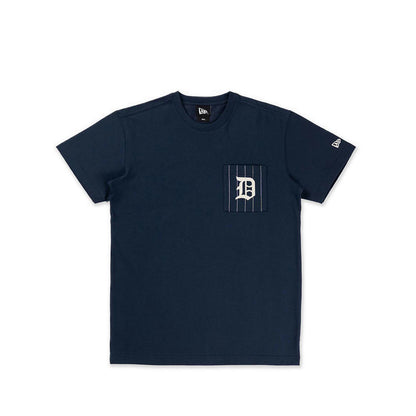 Ss Tee 59FIFTY Pack Stripes Detroit Tigersco Men's T-Shirt - Oceanside Blue