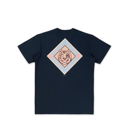Ss Tee 59FIFTY Pack Stripes Detroit Tigersco Men's T-Shirt - Oceanside Blue