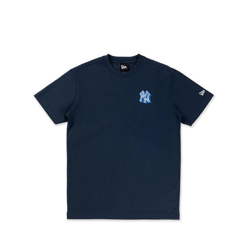 Ss Tee 59Fifty Pk Neon Glow New York Yankeesco Men's T-Shirt - Oceanside Blue