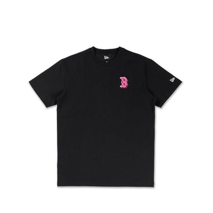 Ss Tee 59Fifty Pk Neon Glow Boston Red Soxco Men's T-Shirt - Black