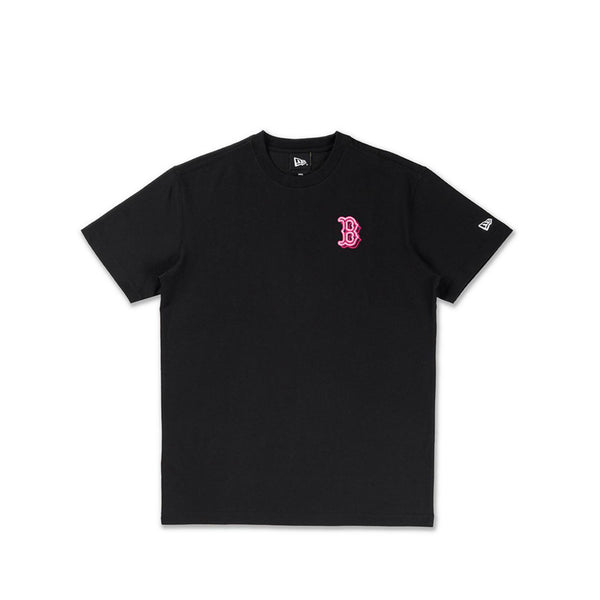 Ss Tee 59FIFTY Pk Neon Glow Boston Red Soxco Men's T-Shirt - Black