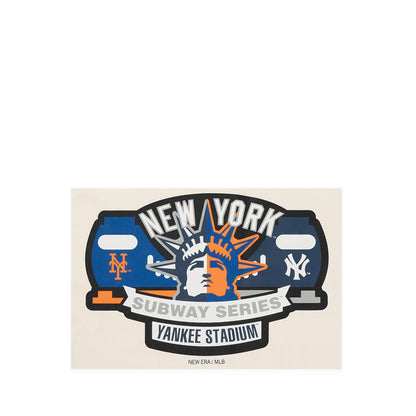 Ss Tee 59FIFTY Pack City Seri New York Yankees Men's T-Shirt - Chrome White