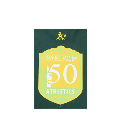Ss Tee 59Fifty Pack Fire Oakland Athleticco Men's T-Shirt - Dark Green