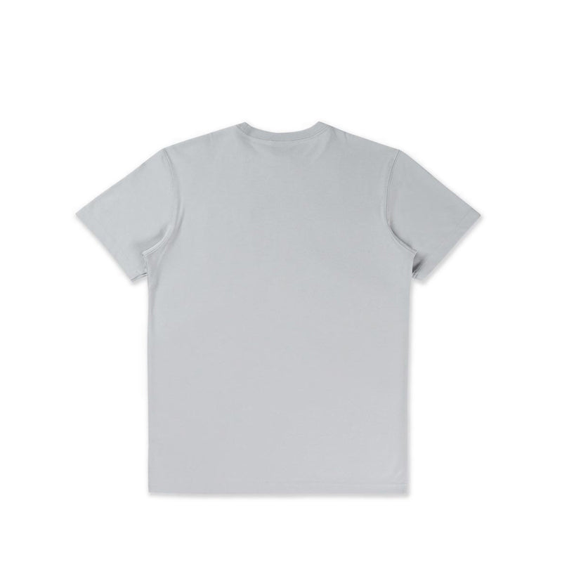 Ss Pocket Tee Col Era Ss26 New York Yankees Men's T-Shirt - Silver Snow
