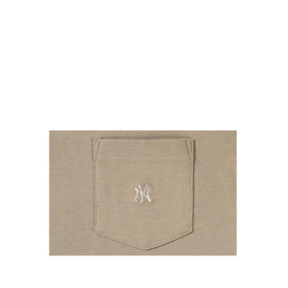 Ss Pocket Tee Col Era Ss26 New York Yankees Men's T-Shirt - Pebble