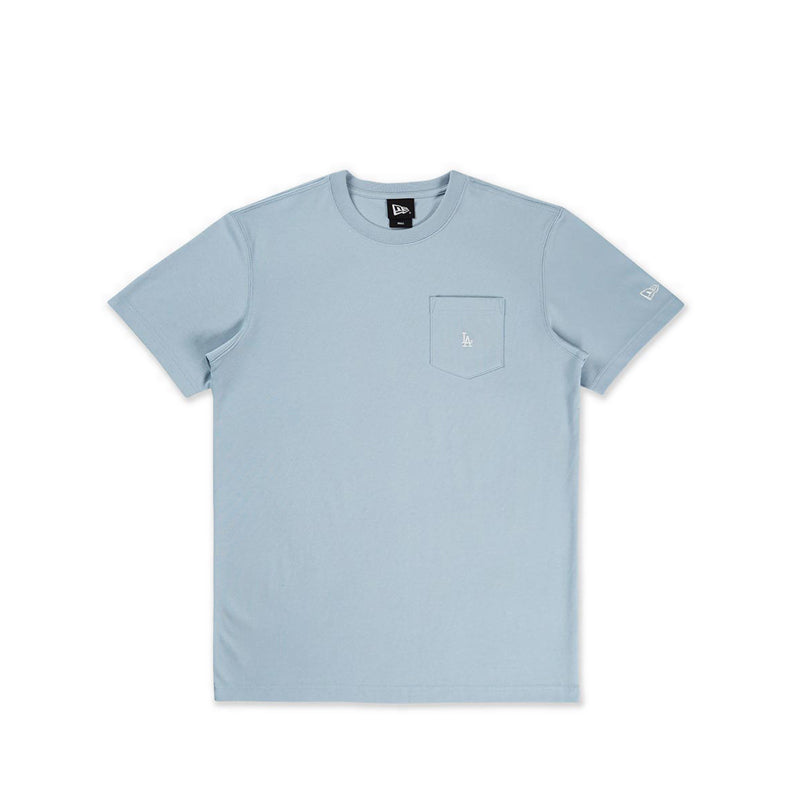 Ss Pocket Tee Col Era Ss26 Los Angeles Dodgers Men's T-Shirt - Soft Blue