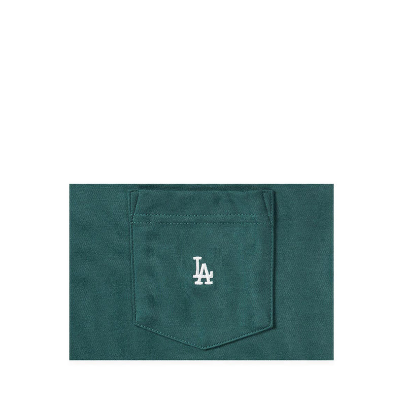Ss Pocket Tee Col Era Ss26 Los Angeles Dodgers Men's T-Shirt - Pine Needle Green