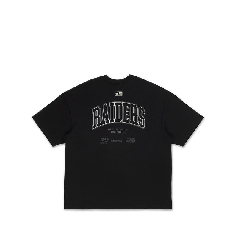 Oversize Ss Tee Raiders Wear Black Las Vegas Raiders Men's T-Shirt - Black