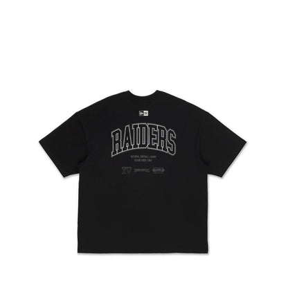 Oversize Ss Tee Raiders Wear Black Las Vegas Raiders Men's T-Shirt - Black