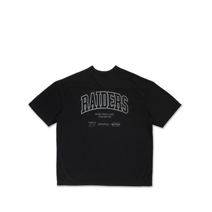 Oversize Ss Tee Raiders Wear Black Las Vegas Raiders Men's T-Shirt - Black