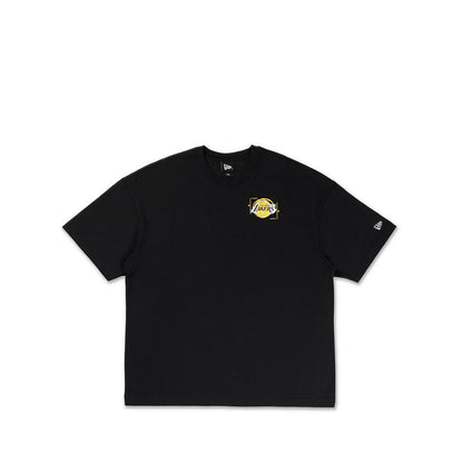 Oversized Ss Tee NBA Street Game Los Angeles Lakers Men's T-Shirt - Ceblack
