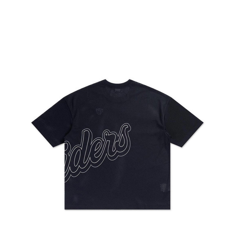 Oversized Ss Tee Mix League Cross Panels Las Vegas Raiders Men's T-Shirt - Black