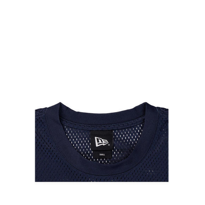 Oversized Ss Tee Mix Leag Cr Panel Los Angeles Dodgers Men's T-Shirt - Oceanside Blue