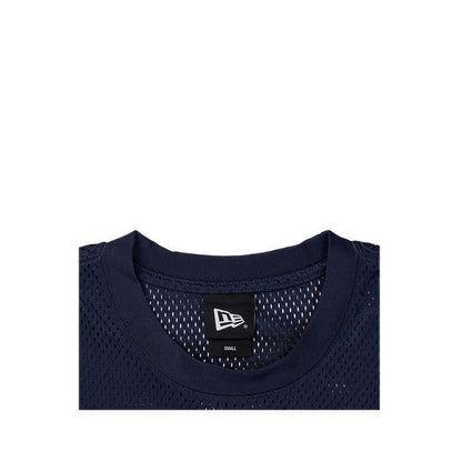 Oversized Ss Tee Mix Leag Cr Panel Los Angeles Dodgers Men's T-Shirt - Oceanside Blue