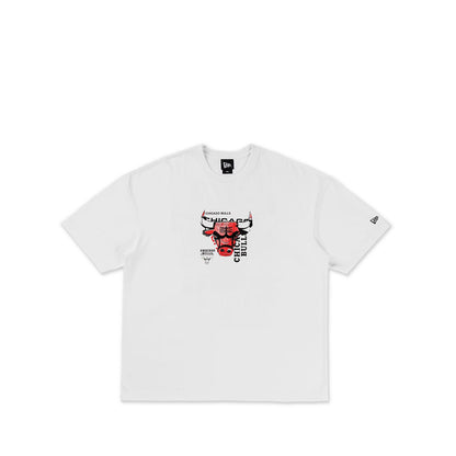Oversized Ss Tee Graphic Pack May Chibul Men's T-Shirt - White