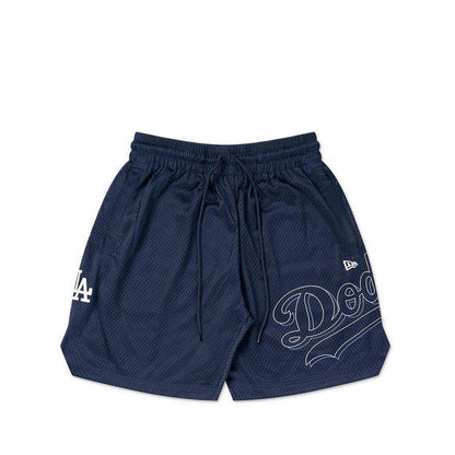 Shorts Mix League Cross Panels Los Angeles Dodgers Men's Short - Oceanside Blue